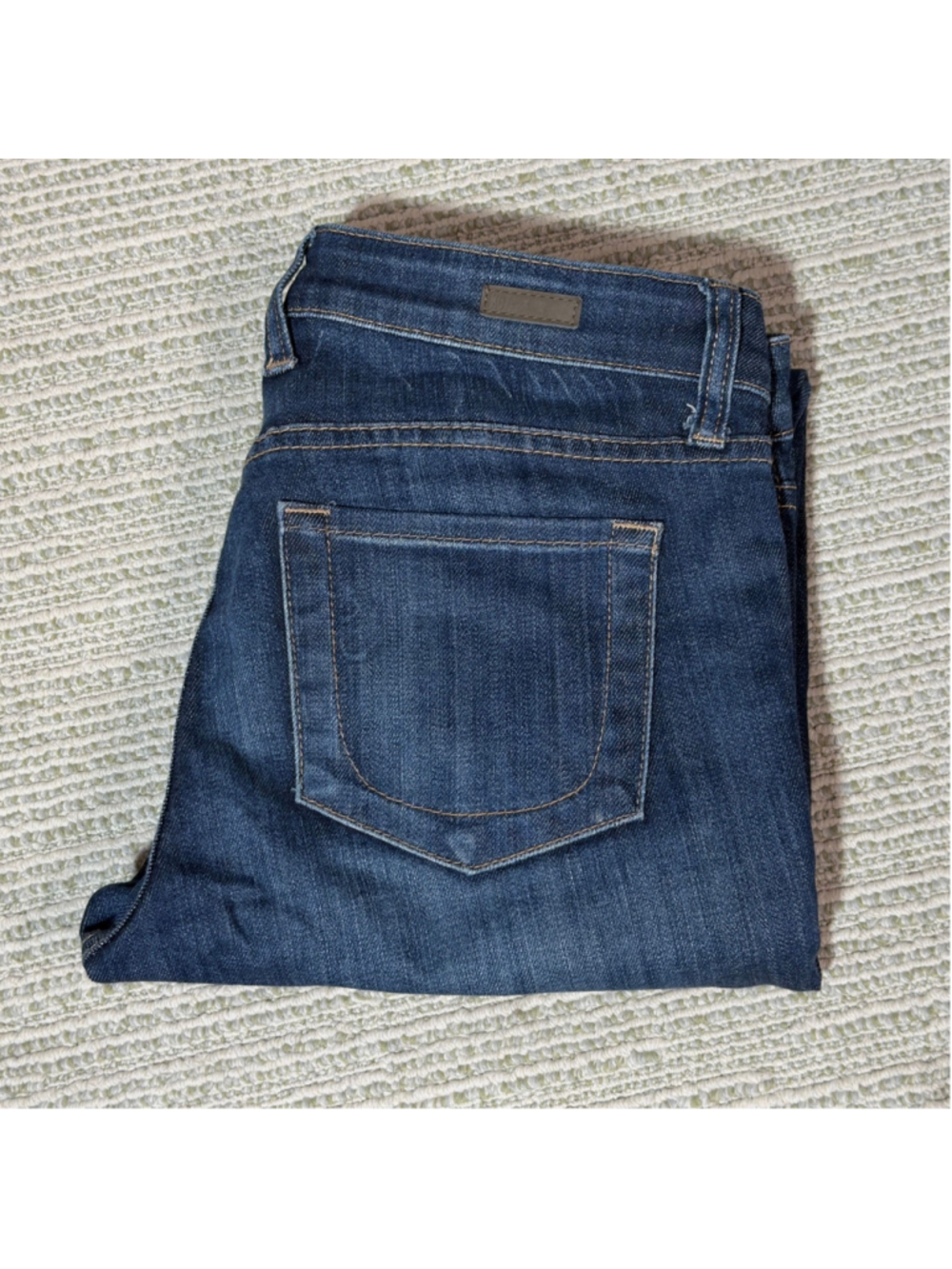 Womens sz 0 Mia Toothpick Skinny Jeans Kut from the Kloth medium/dark Blue Wash